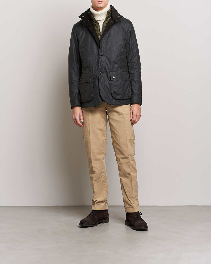 Herr | Jackor | Barbour Lifestyle | Century Waxed Jacket Sage