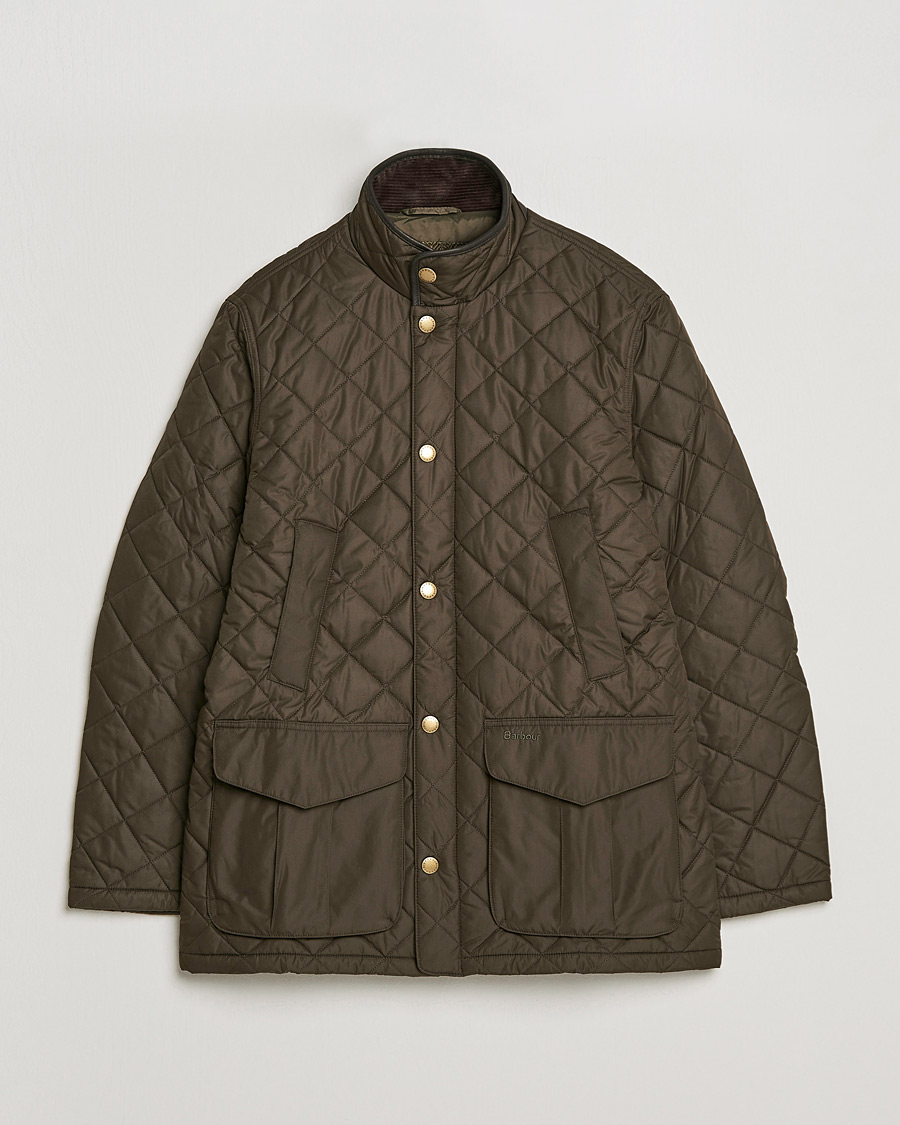 Herr | Jackor | Barbour Lifestyle | Devon Quilted Jacket Olive