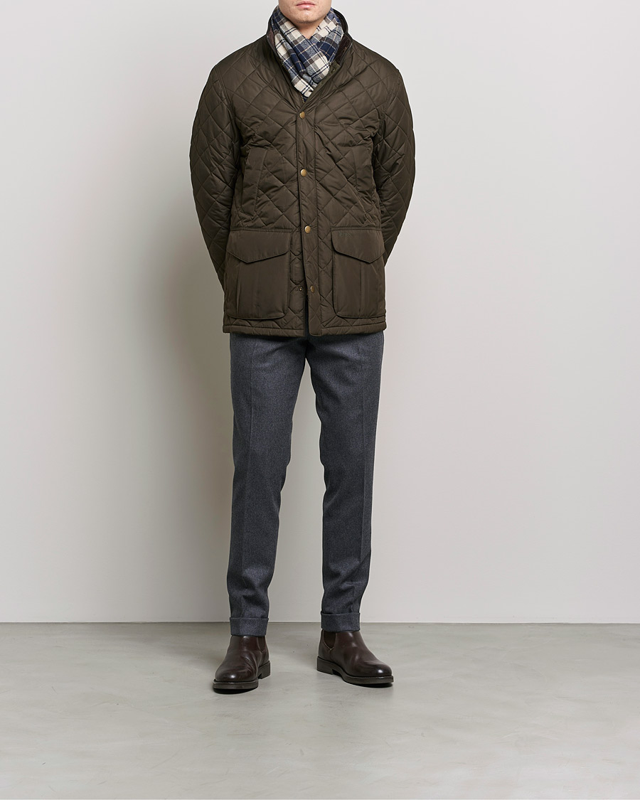 Herr | Jackor | Barbour Lifestyle | Devon Quilted Jacket Olive