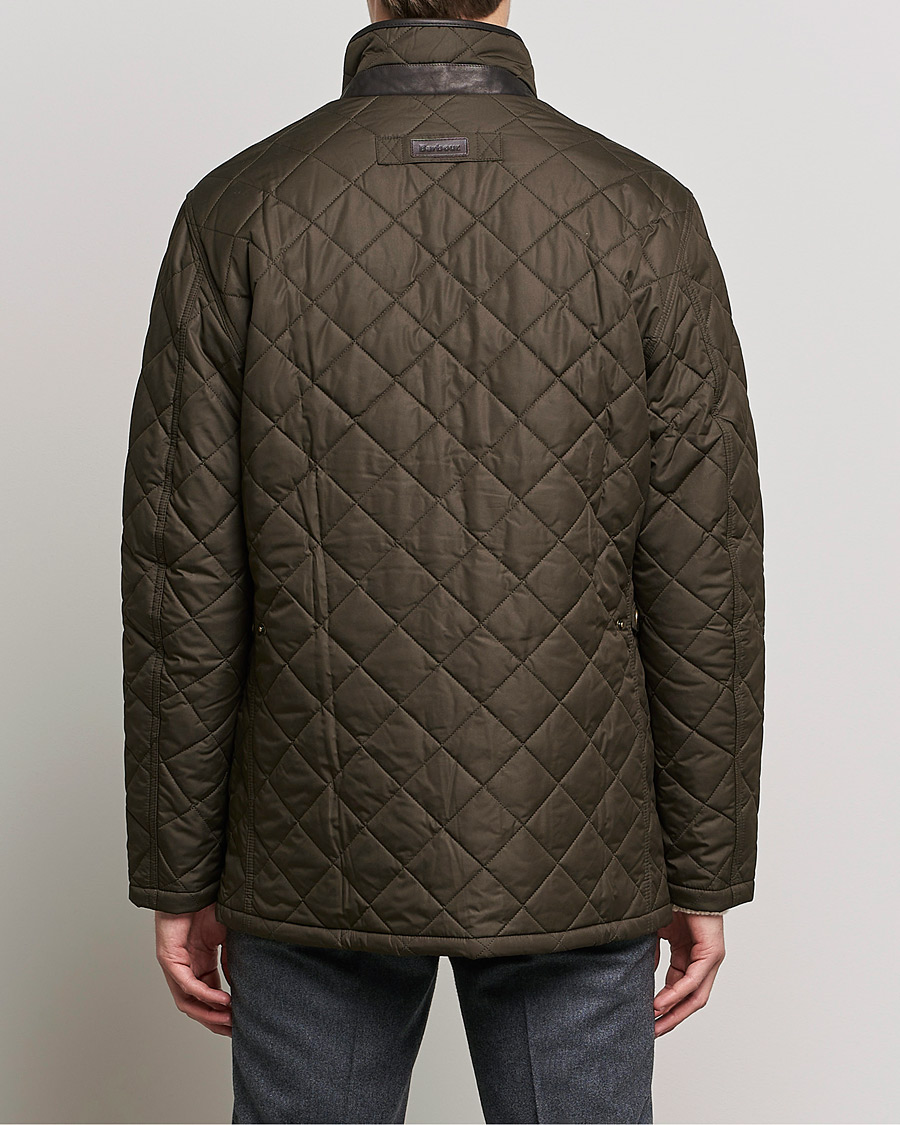 Herr | Jackor | Barbour Lifestyle | Devon Quilted Jacket Olive