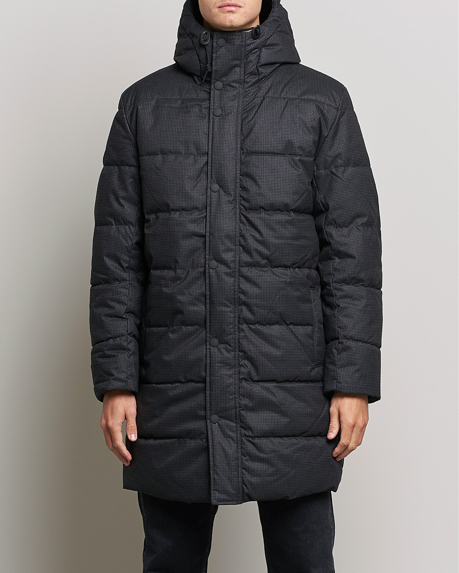 Herr | Jackor | Barbour Lifestyle | Hoxley Baffle Parka Charcoal