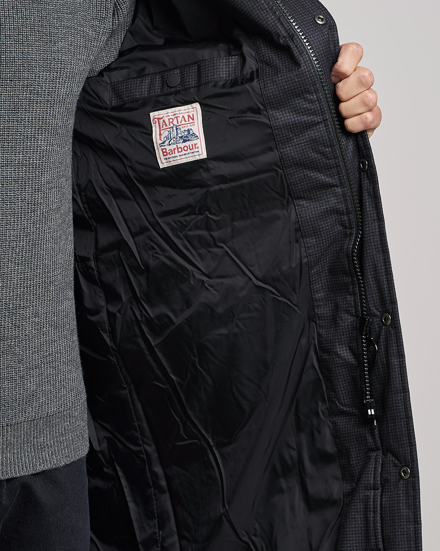 Herr | Jackor | Barbour Lifestyle | Hoxley Baffle Parka Charcoal