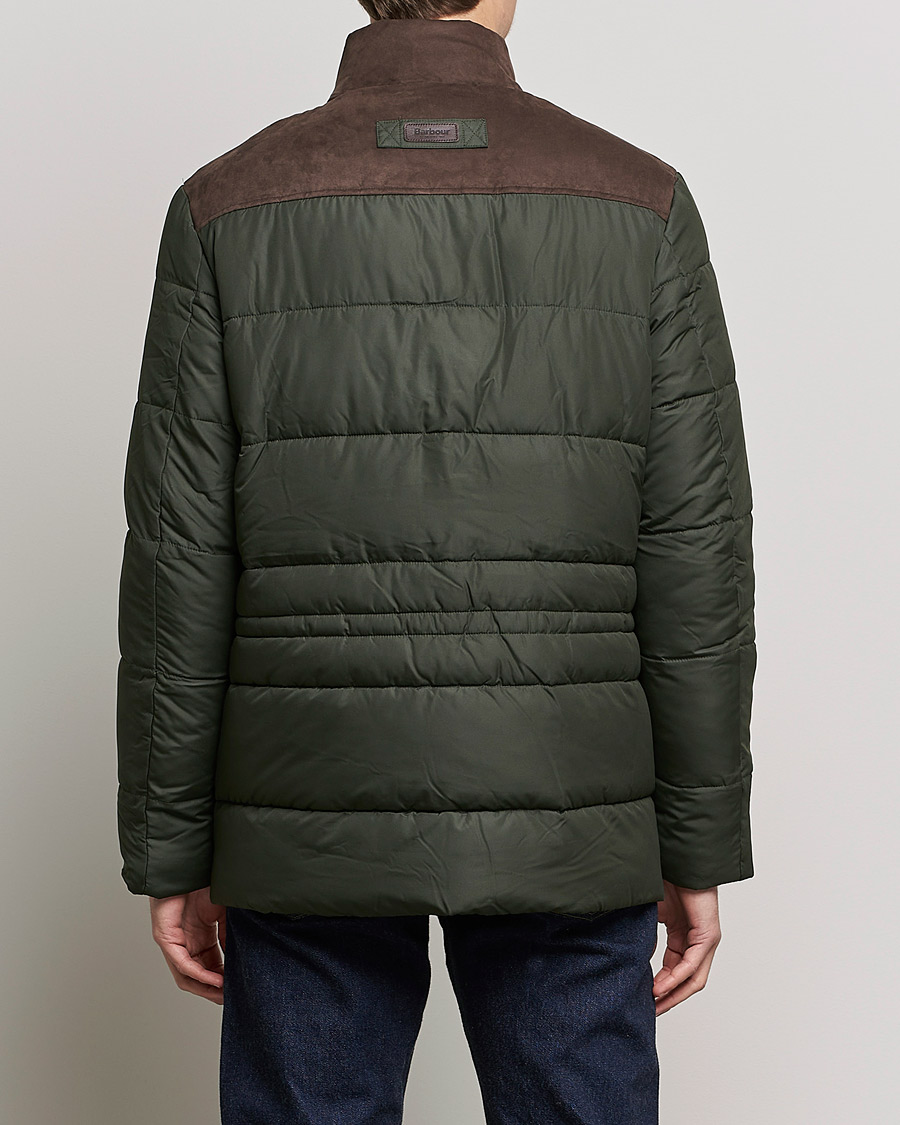 Herr | Jackor | Barbour Lifestyle | Winston Padded Jacket Dark Green