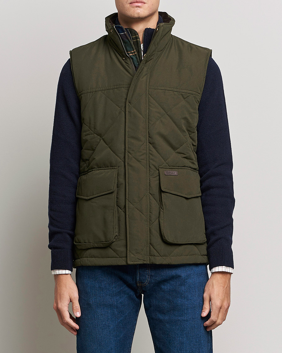 Herr | Jackor | Barbour Lifestyle | Winterdale Gilet Dark Olive