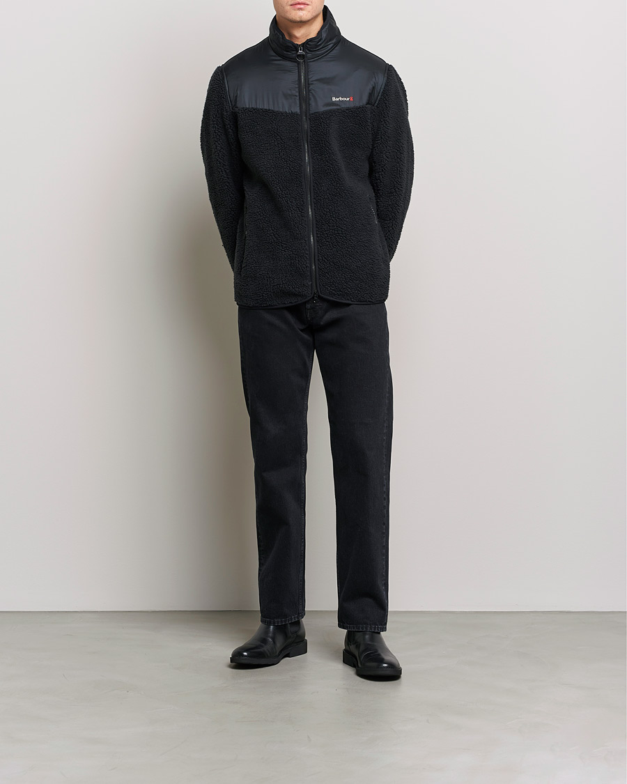 Herr | Tröjor | Barbour Lifestyle | Axis Fleece Full Zip Black