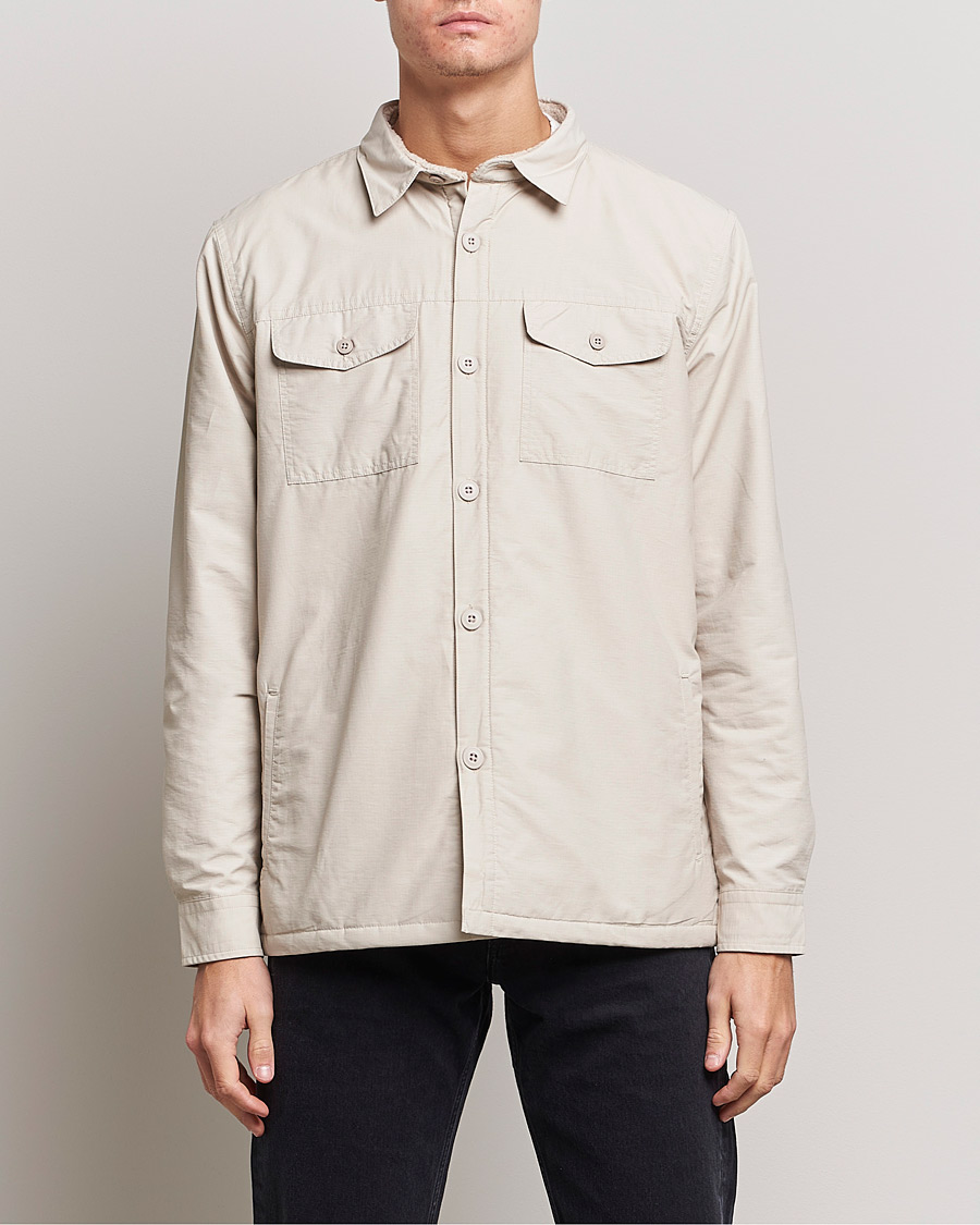 Herr | Skjortor | Barbour Lifestyle | Hayswater Fleece Lined Overshirt Mist