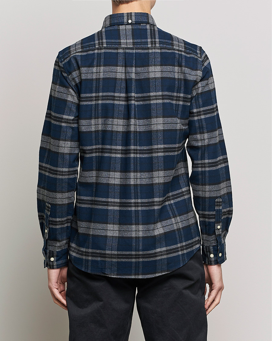 Herr | Skjortor | Barbour Lifestyle | Betsom Flannel Check Shirt Grey Marl