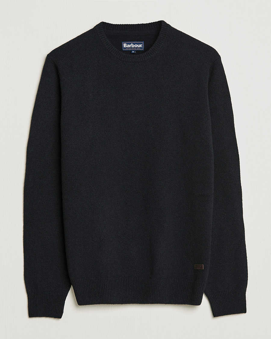 Herr | Tröjor | Barbour Lifestyle | Patch Crew Black