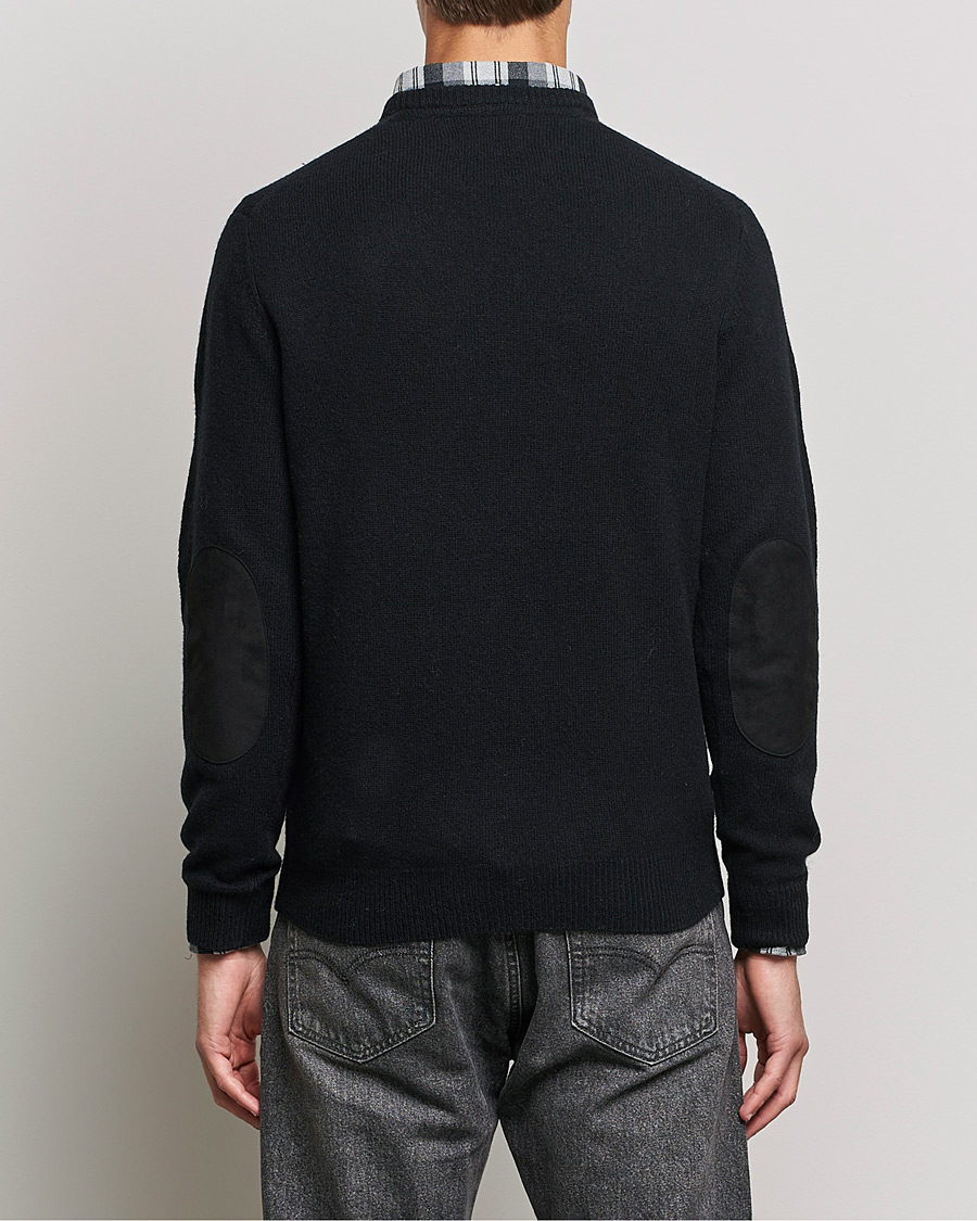 Herr | Tröjor | Barbour Lifestyle | Patch Crew Black