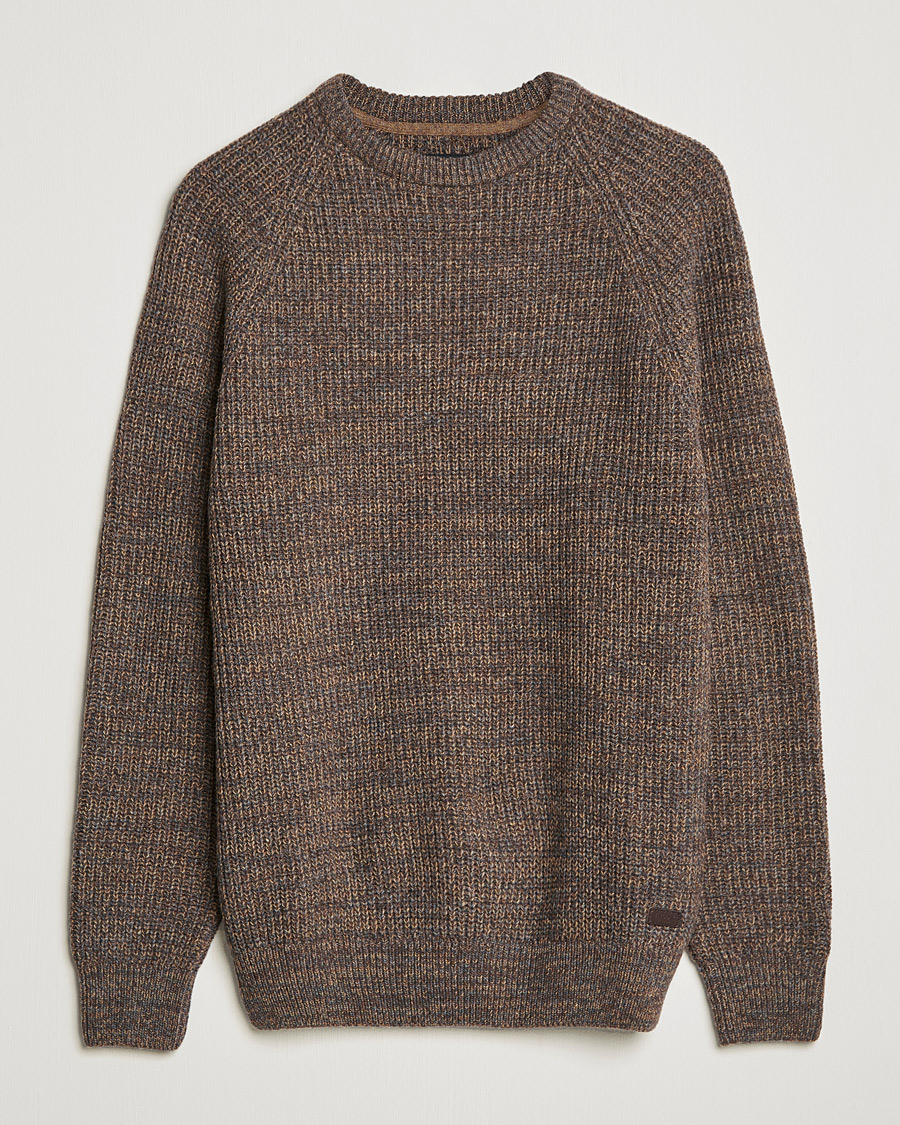 Herr | Tröjor | Barbour Lifestyle | Horseford Knitted Crewneck Sandstone