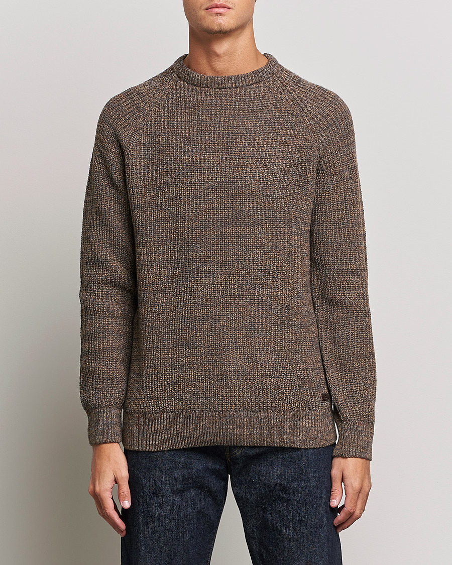 Herr | Barbour Lifestyle | Barbour Lifestyle | Horseford Knitted Crewneck Sandstone
