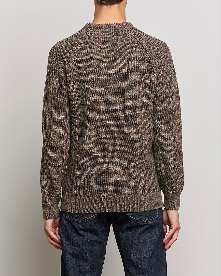Herr | Tröjor | Barbour Lifestyle | Horseford Knitted Crewneck Sandstone