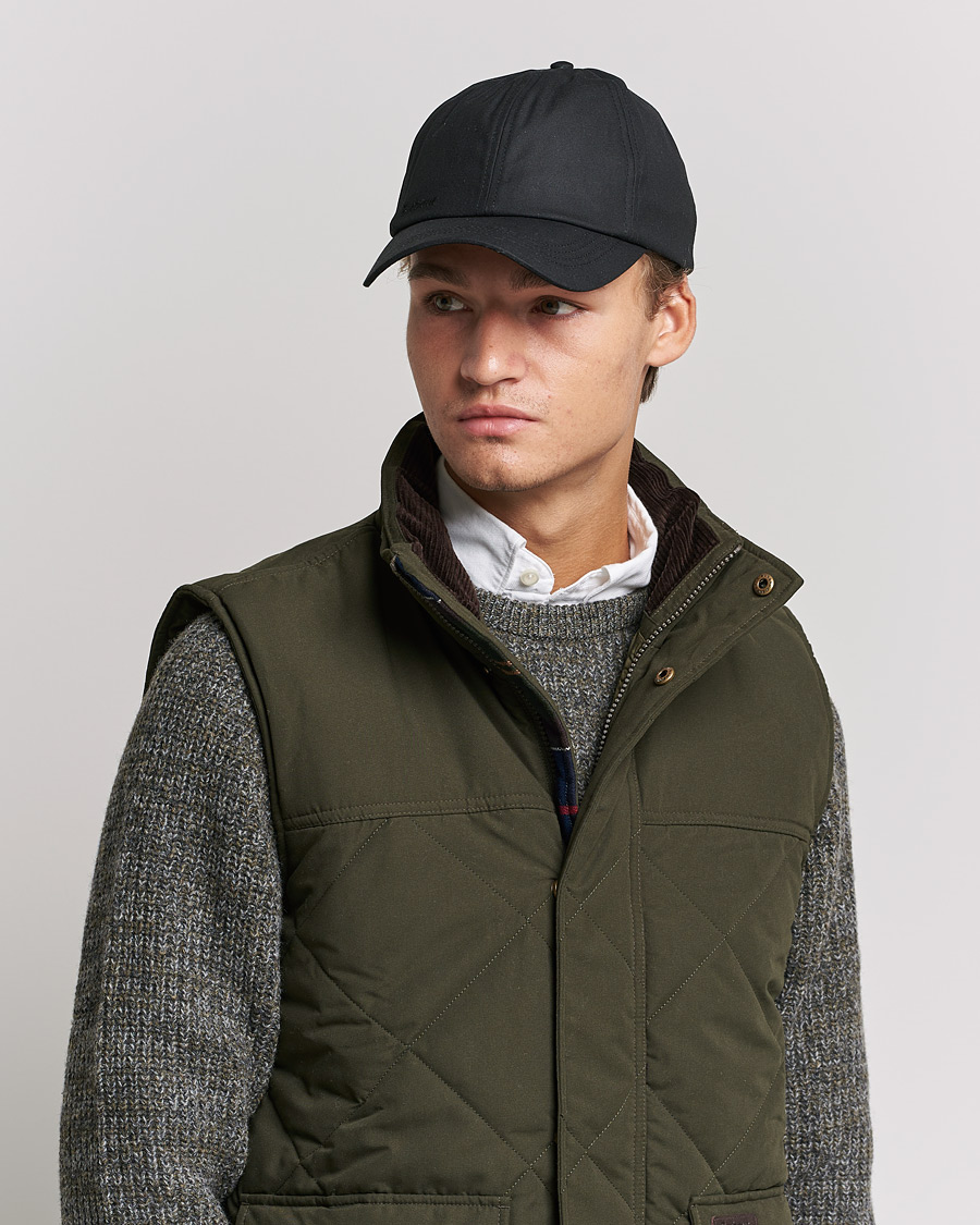 Herr | Barbour Lifestyle | Barbour Lifestyle | Wax Sports Cap Black