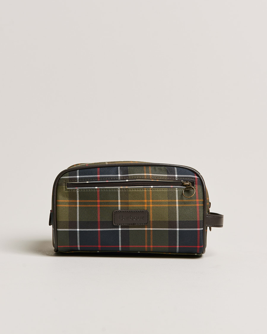 Herr | Barbour Lifestyle Nylon Tartan Washbag Classic Tartan | Barbour Lifestyle | Nylon Tartan Washbag Classic Tartan