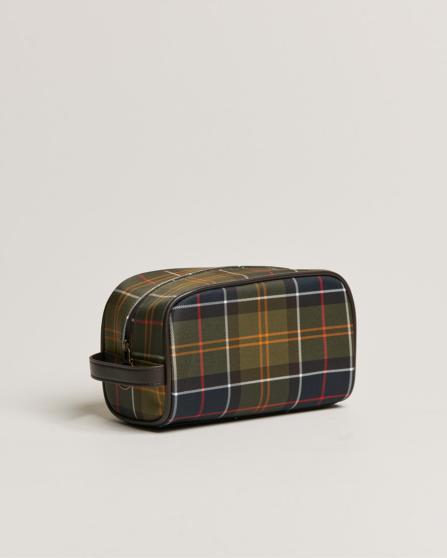 Herr | Barbour Lifestyle Nylon Tartan Washbag Classic Tartan | Barbour Lifestyle | Nylon Tartan Washbag Classic Tartan