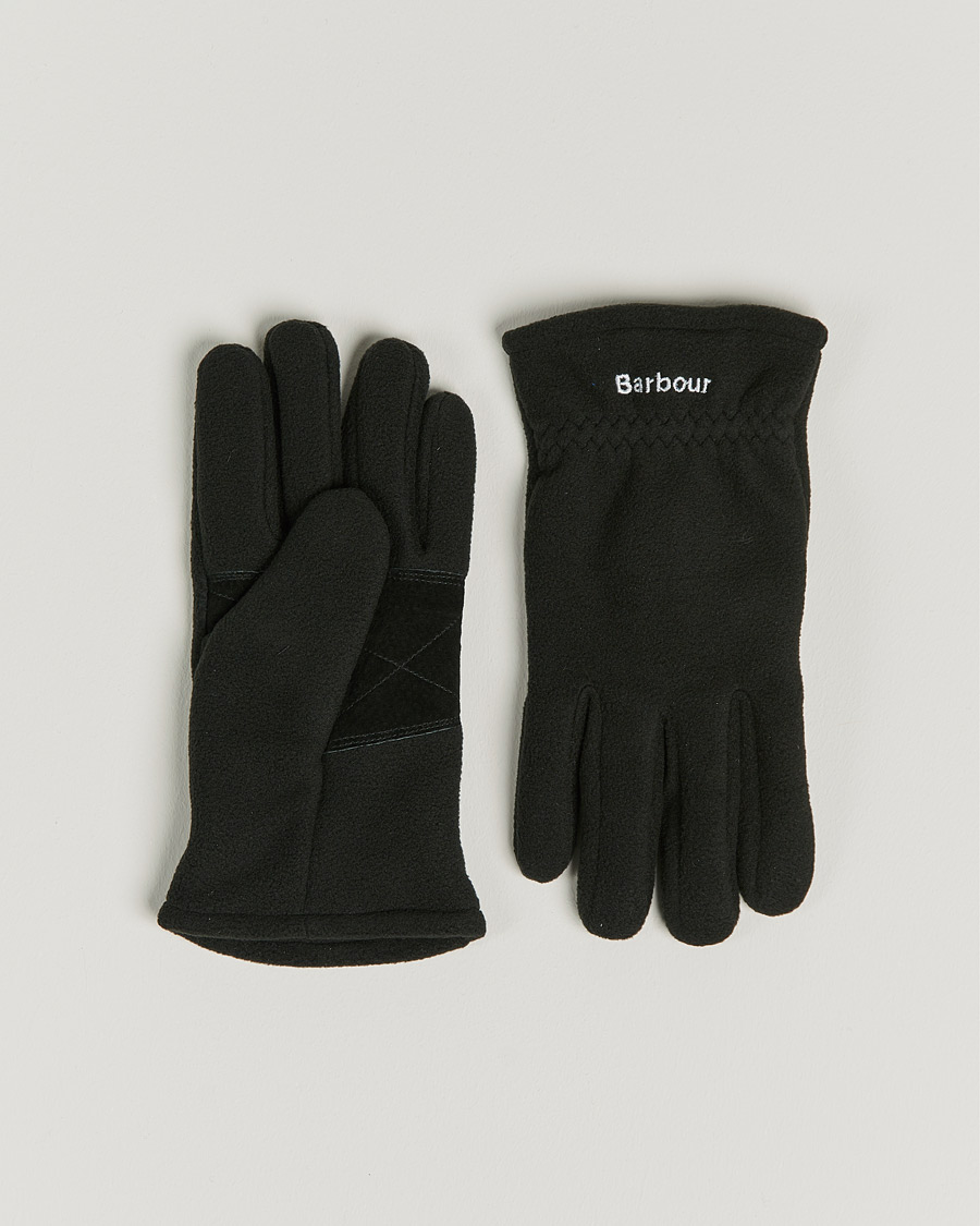 Herr | Best of British | Barbour Lifestyle | Coleford Fleece Gloves Black
