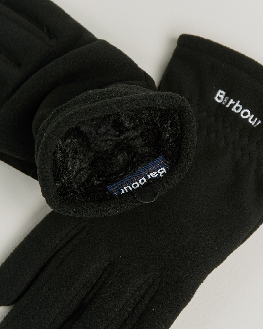 Herr | Handskar | Barbour Lifestyle | Coleford Fleece Gloves Black