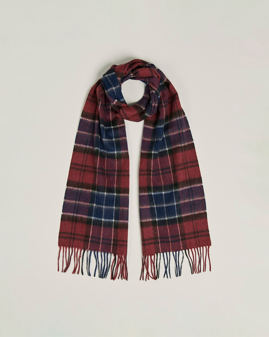 Herr | Barbour Lifestyle Merino Cashmere Tartan Scarf Cordovan Tartan | Barbour Lifestyle | Merino Cashmere Tartan Scarf Cordovan Tartan