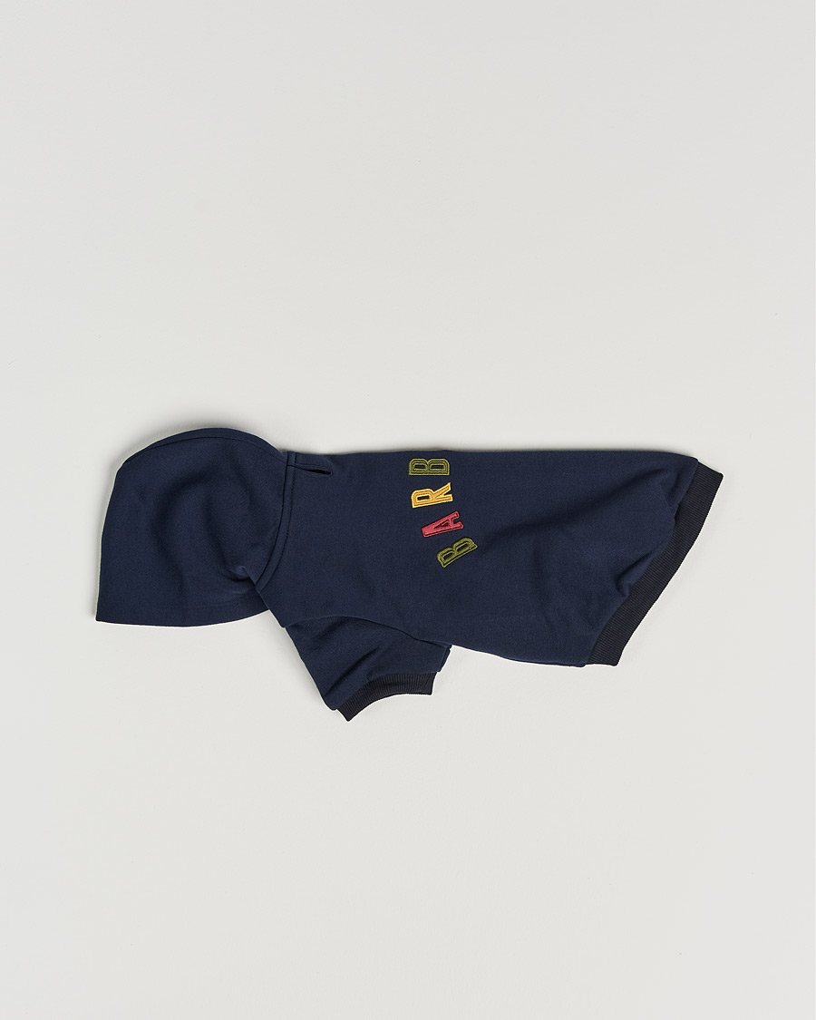 Herr | Barbour Lifestyle Logo Dog Hoodie Navy | Barbour Lifestyle | Logo Dog Hoodie Navy