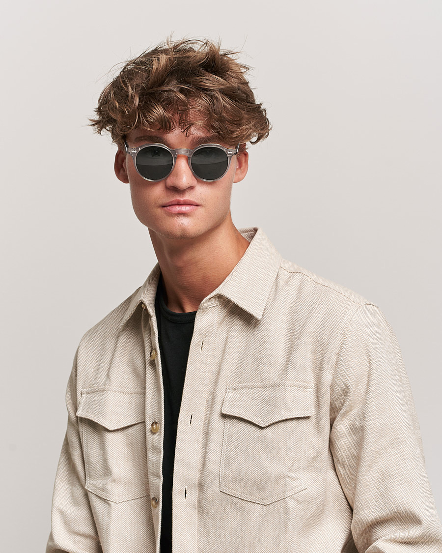 Herr | Solglasögon | TBD Eyewear | Lapel Sunglasses Eco Transparent Beige 
