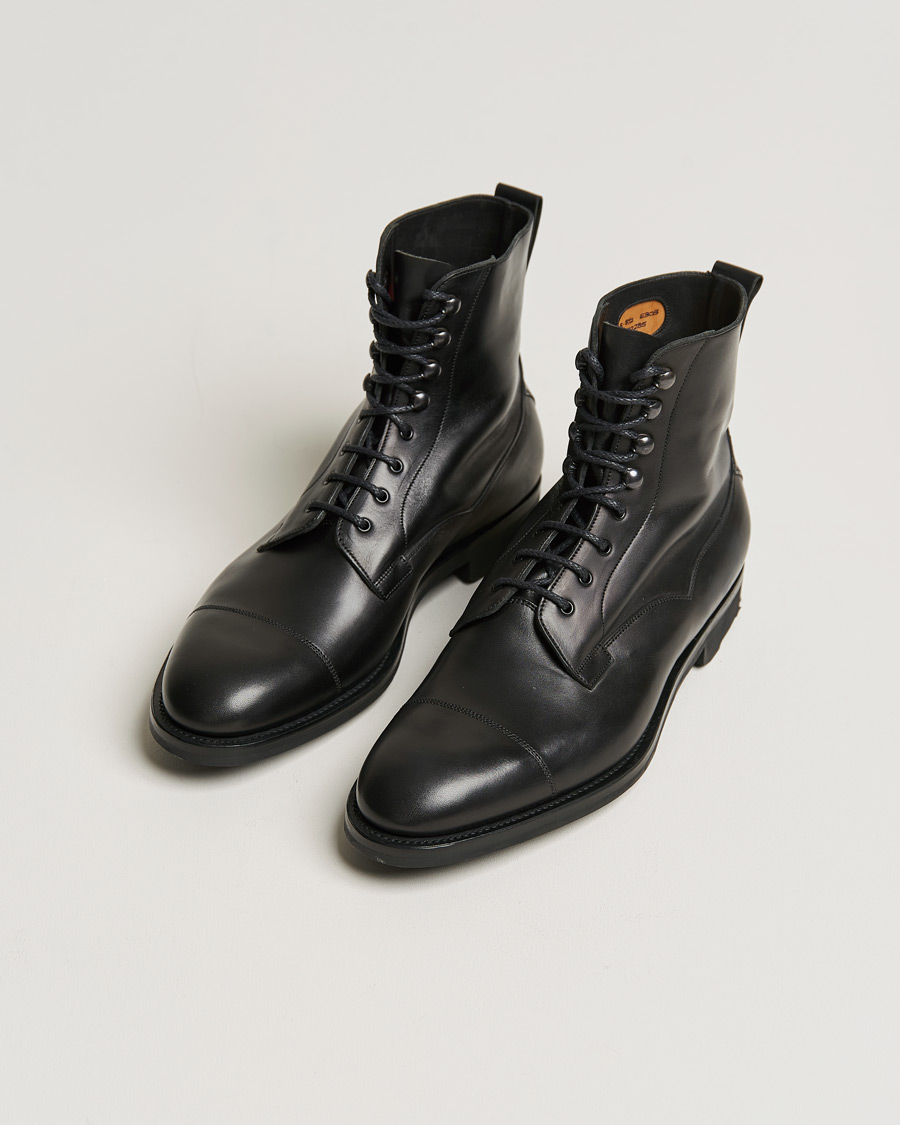 Herr | Edward Green Galway Ridgeway Boot Black Delapré | Edward Green | Galway Ridgeway Boot Black Delapré