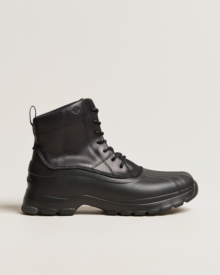 Herr | Sperry Duck Float Lace Up Core Boot Black | Sperry | Duck Float Lace Up Core Boot Black