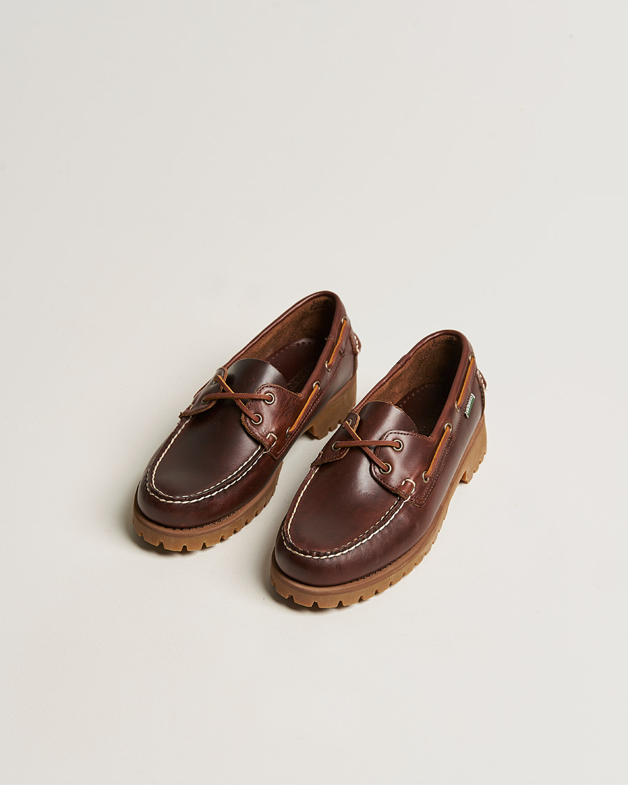 Herr | Skor | Sebago | Ranger Waxy Loafer Brown Gum