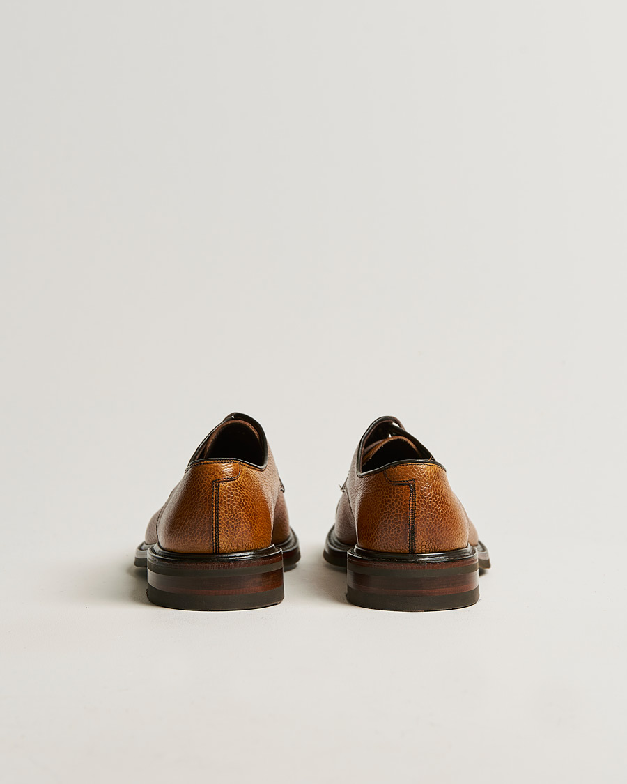 Herr | Loake 1880 Ampleforth Burnished Grain Toe-Cap Derby Chestnut | Loake 1880 | Ampleforth Burnished Grain Toe-Cap Derby Chestnut