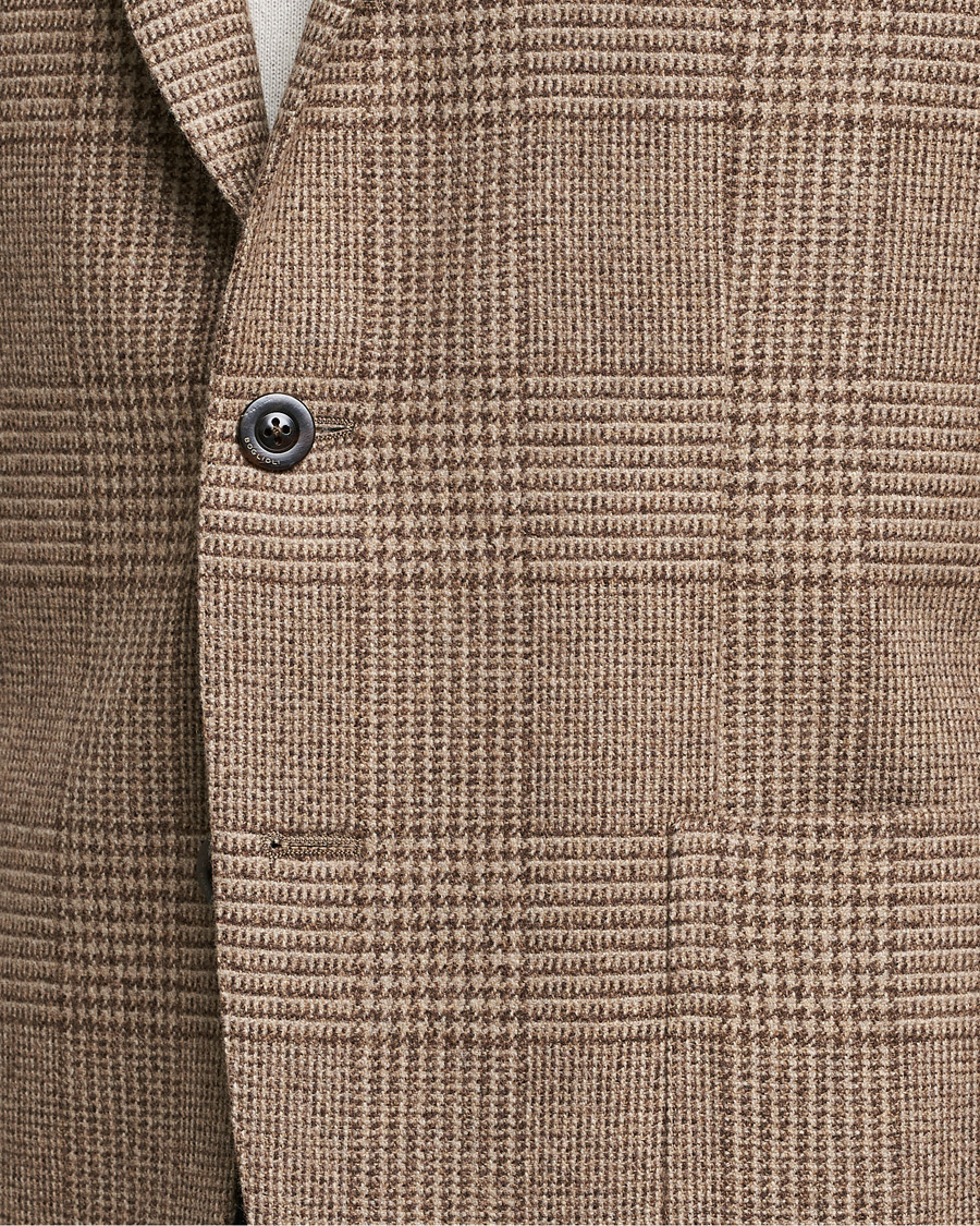 Herr | Kavajer | Boglioli | K Jacket Prince Of Wales Check Blazer Beige