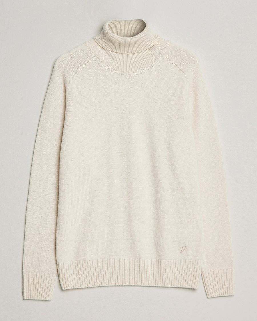 Herr | Tröjor | Valstar | Cariaggi Cashmere Rollneck Natural