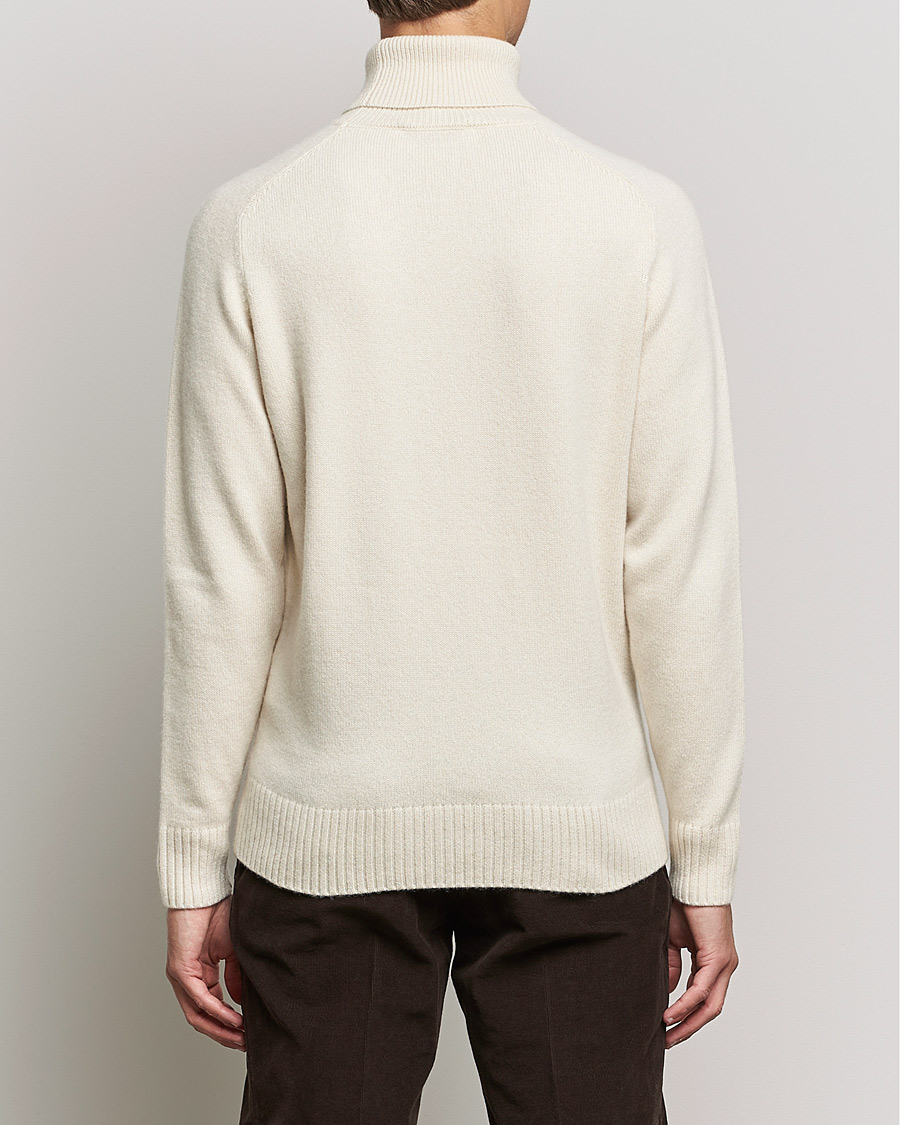 Herr | Tröjor | Valstar | Cariaggi Cashmere Rollneck Natural