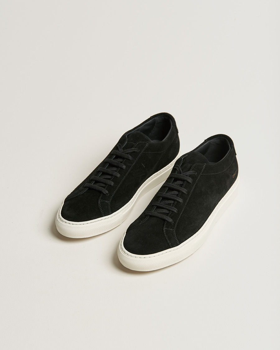 Herr | Common Projects | Common Projects | Original Achilles Suede Sneaker Black