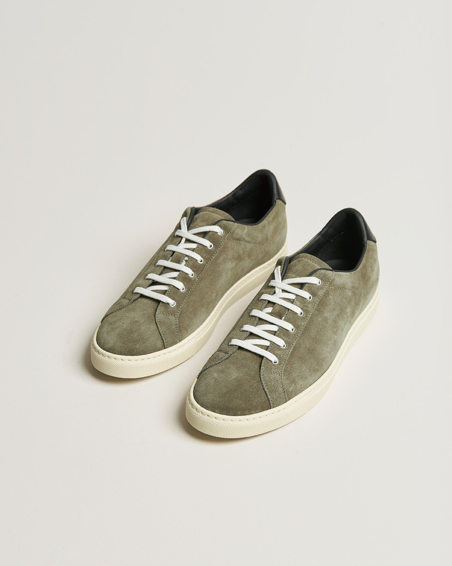 Herr | Common Projects | Common Projects | Retro Low Suede Sneaker Olive