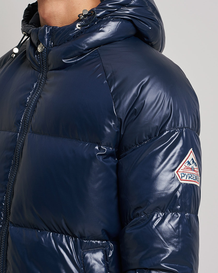 Herr | Jackor | Pyrenex | Sten Hooded Puffer Jacket Amiral