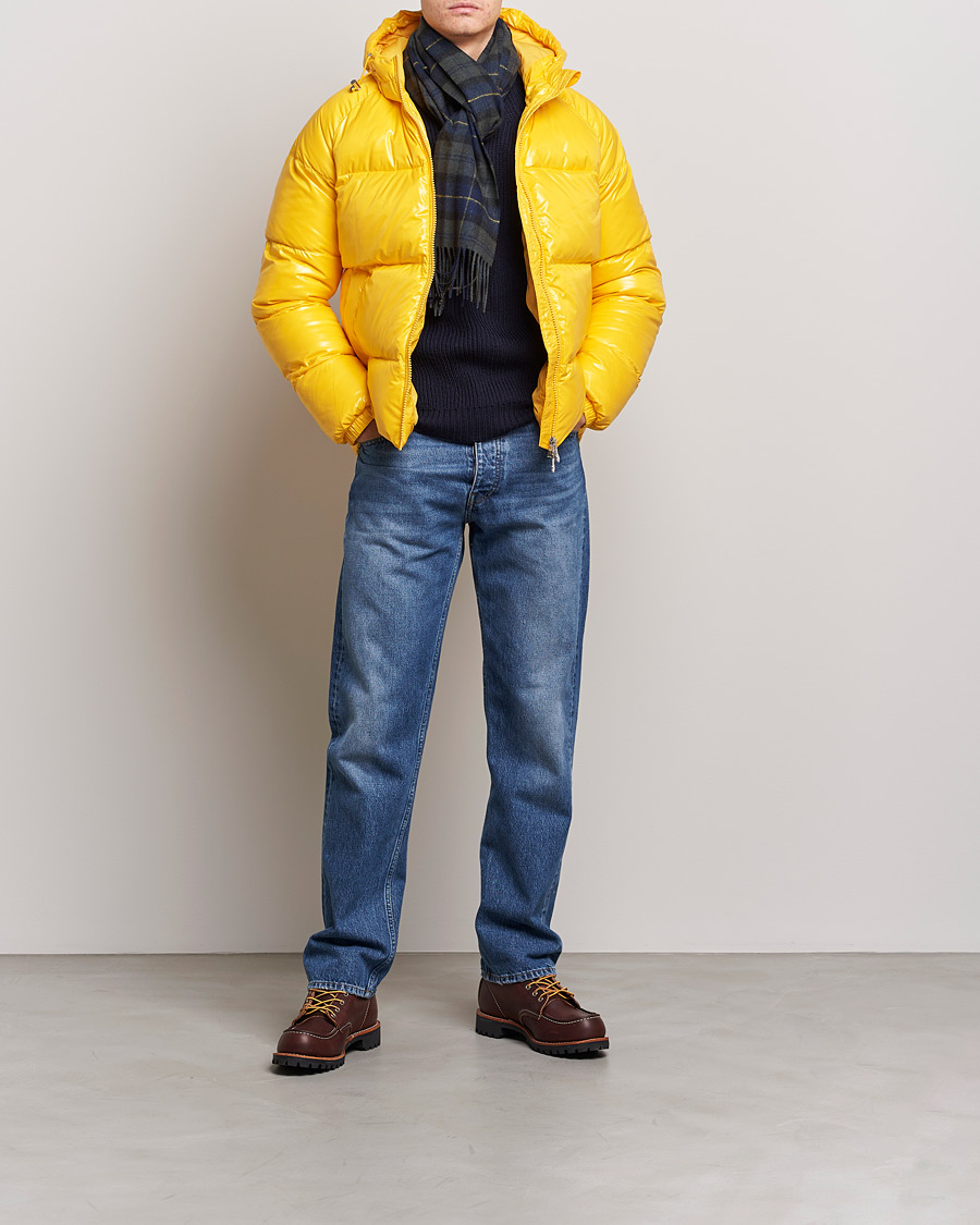 Herr | Jackor | Pyrenex | Sten Hooded Puffer Jacket Spectra Yellow