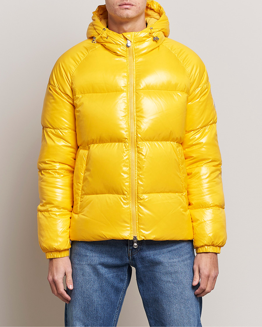 Herr | Dunjackor | Pyrenex | Sten Hooded Puffer Jacket Spectra Yellow