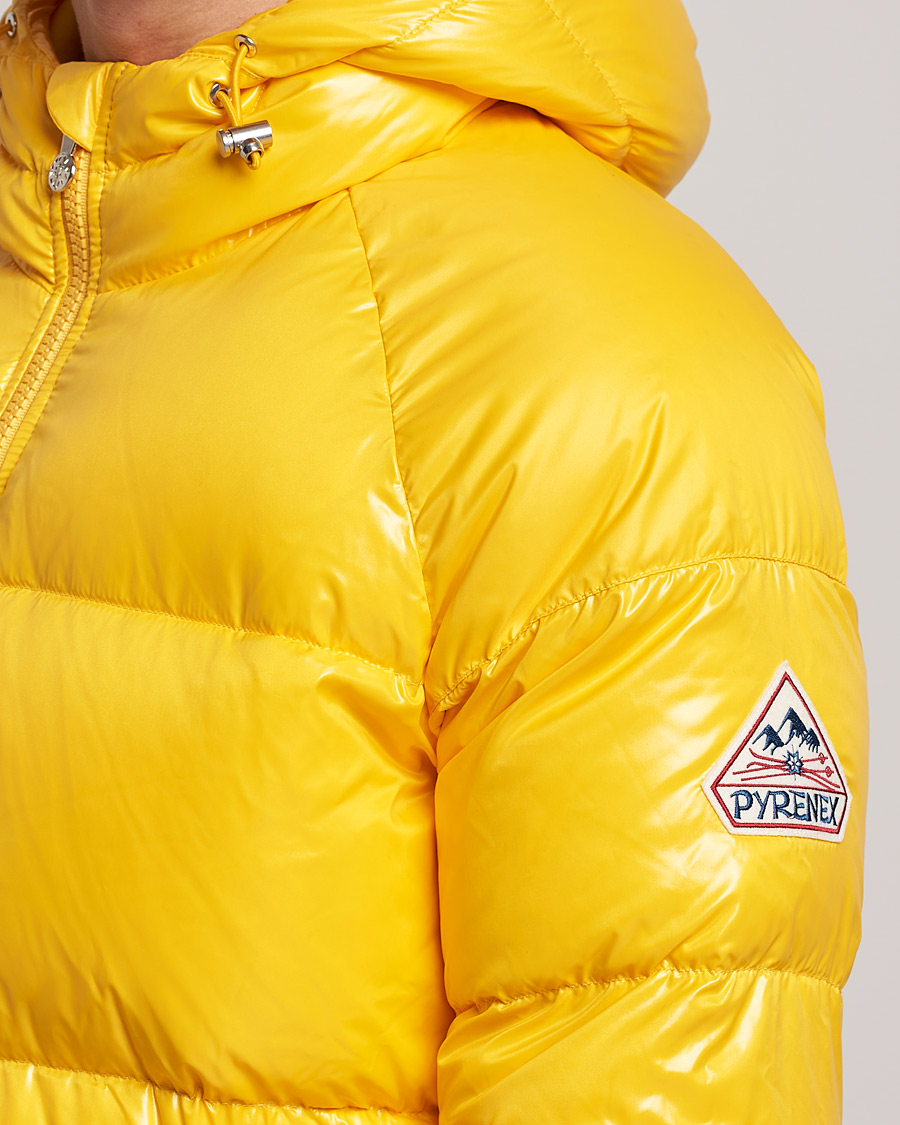 Herr | Jackor | Pyrenex | Sten Hooded Puffer Jacket Spectra Yellow