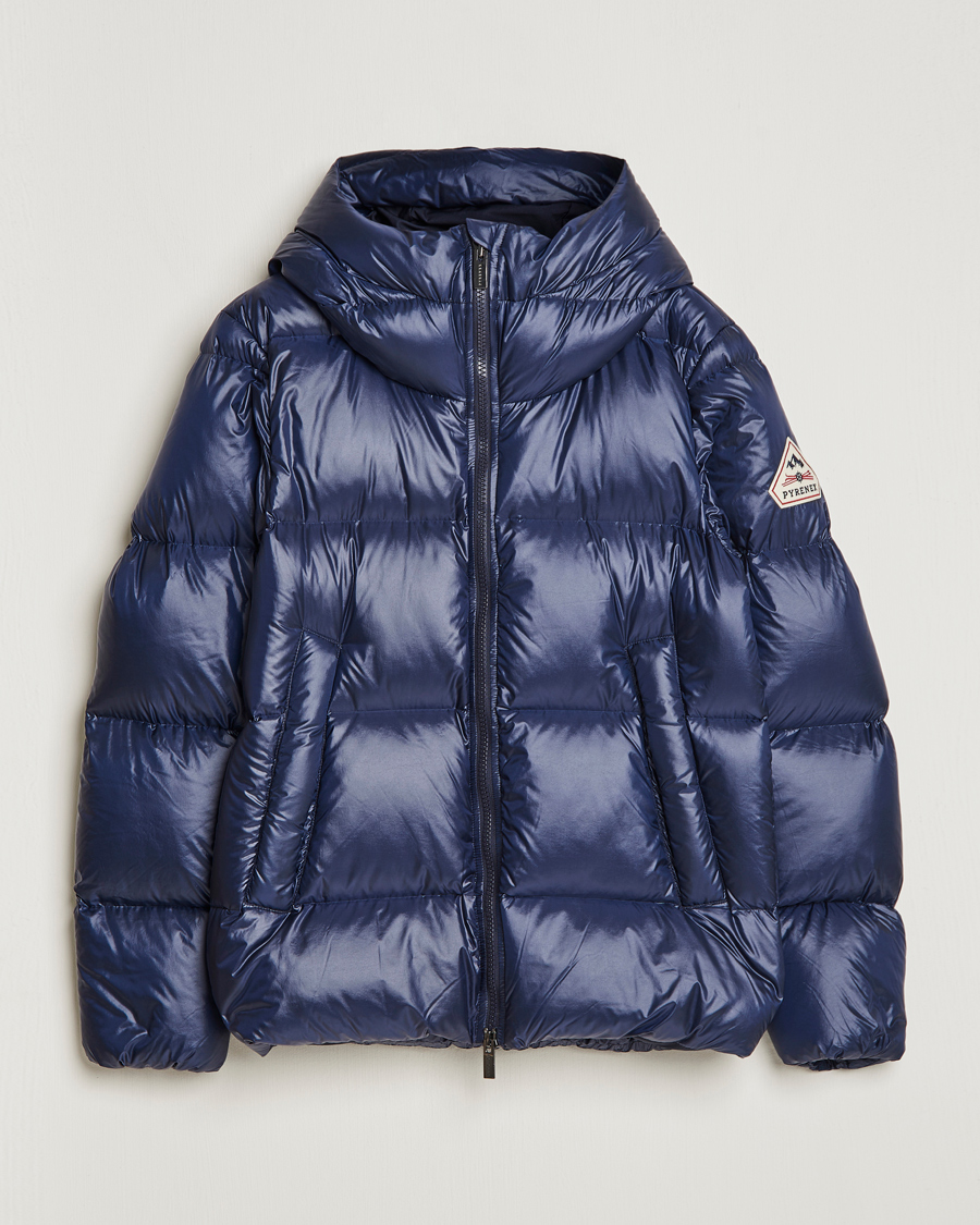 Herr | Jackor | Pyrenex | Barry Hooded Down Jacket Amiral