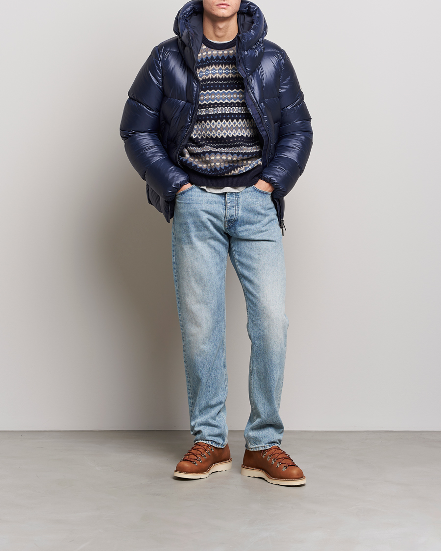 Herr | Jackor | Pyrenex | Barry Hooded Down Jacket Amiral