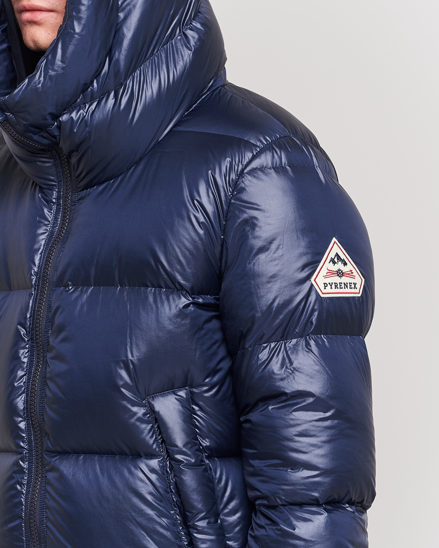 Herr | Jackor | Pyrenex | Barry Hooded Down Jacket Amiral