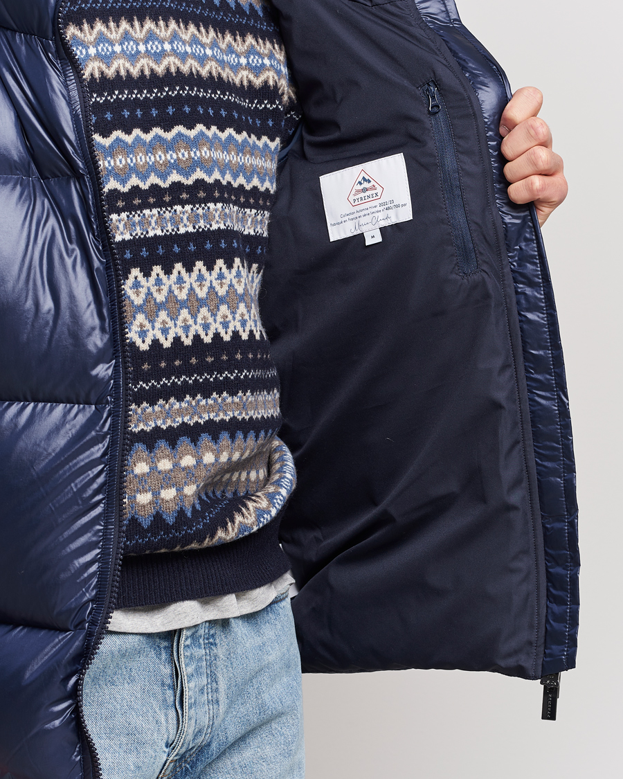 Herr | Jackor | Pyrenex | Barry Hooded Down Jacket Amiral