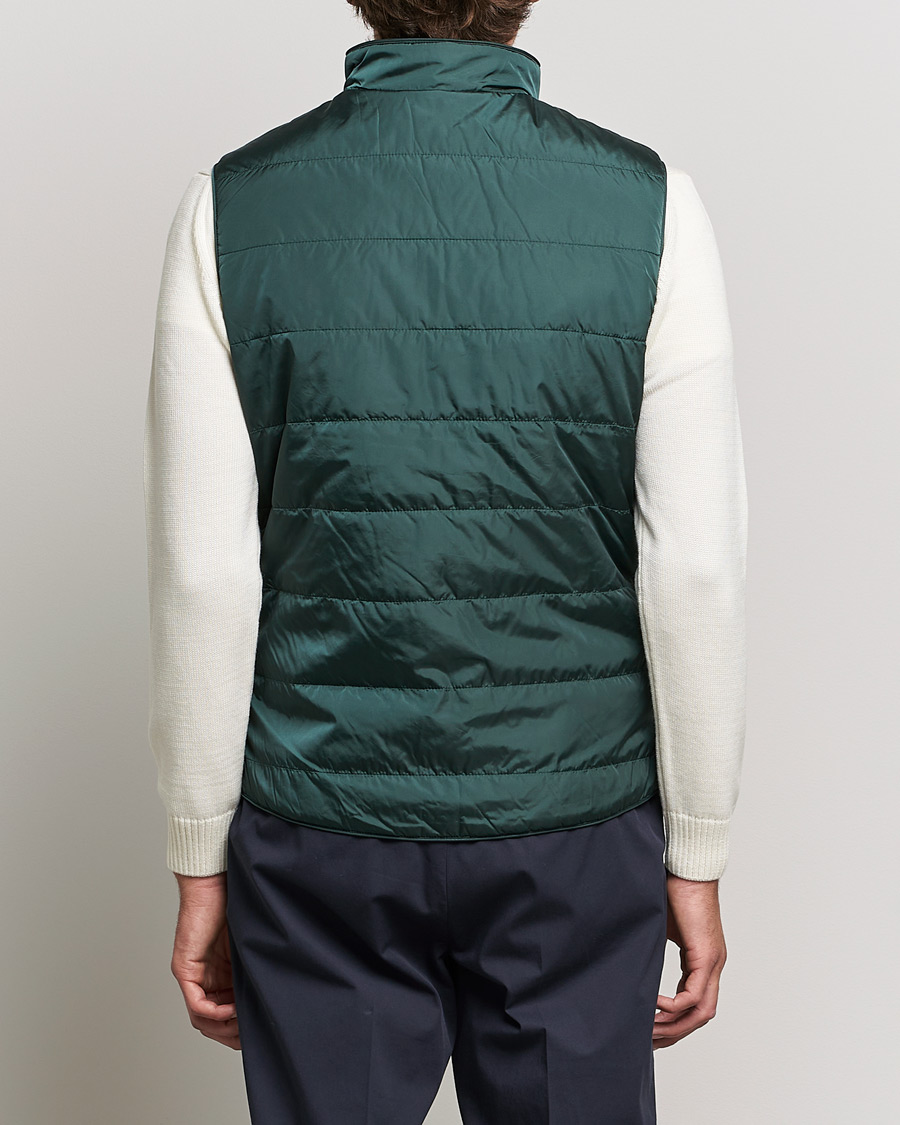 Herr | Jackor | Stenströms | Padded Nylon Vest Green