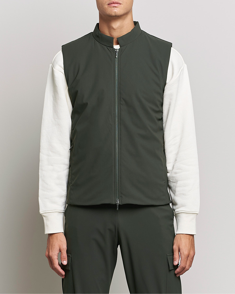 Herr | Västar | Stenströms | Active Jersey Sport Vest Green