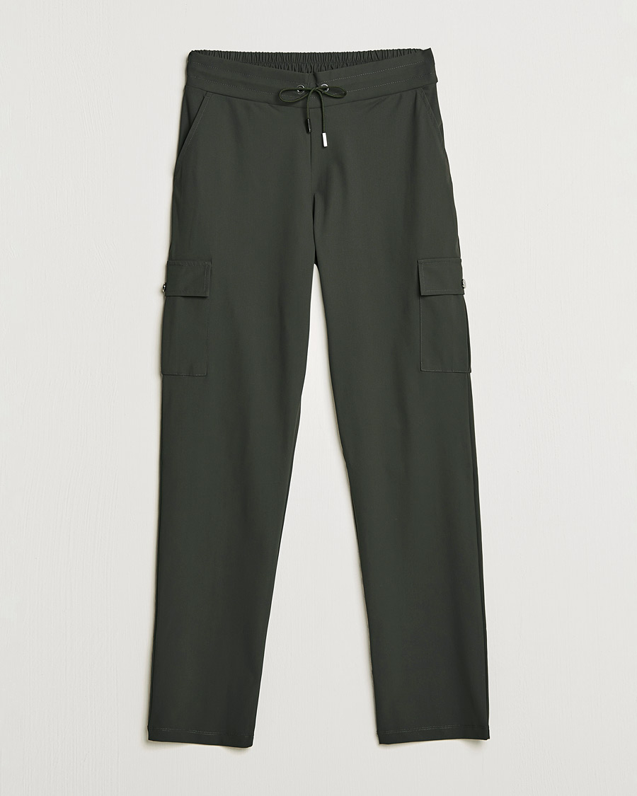 Herr | Byxor | Stenströms | Active Jersey Sport Trousers Green