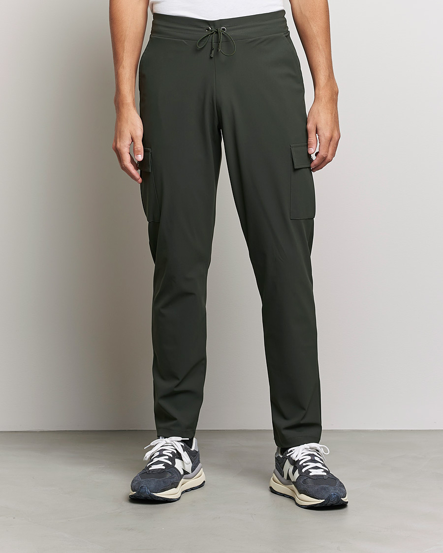 Herr | Byxor | Stenströms | Active Jersey Sport Trousers Green