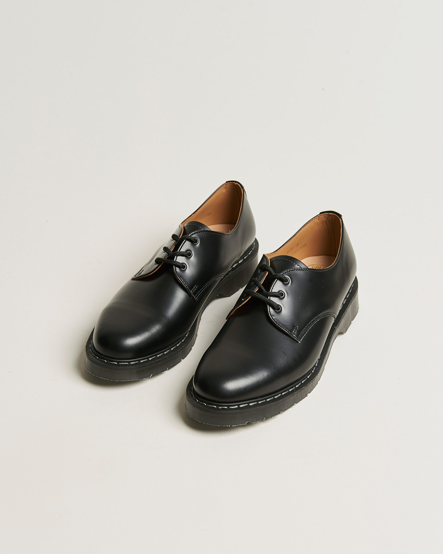 Herr | Avdelningar | Solovair | 3 Eye Gibson Shoe Black Shine