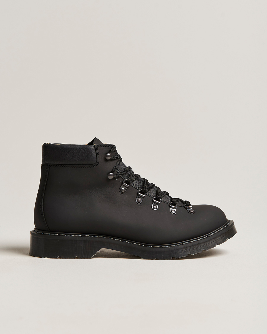 Herr | Kängor | Solovair | Urban Hiker Boot Black Waxy