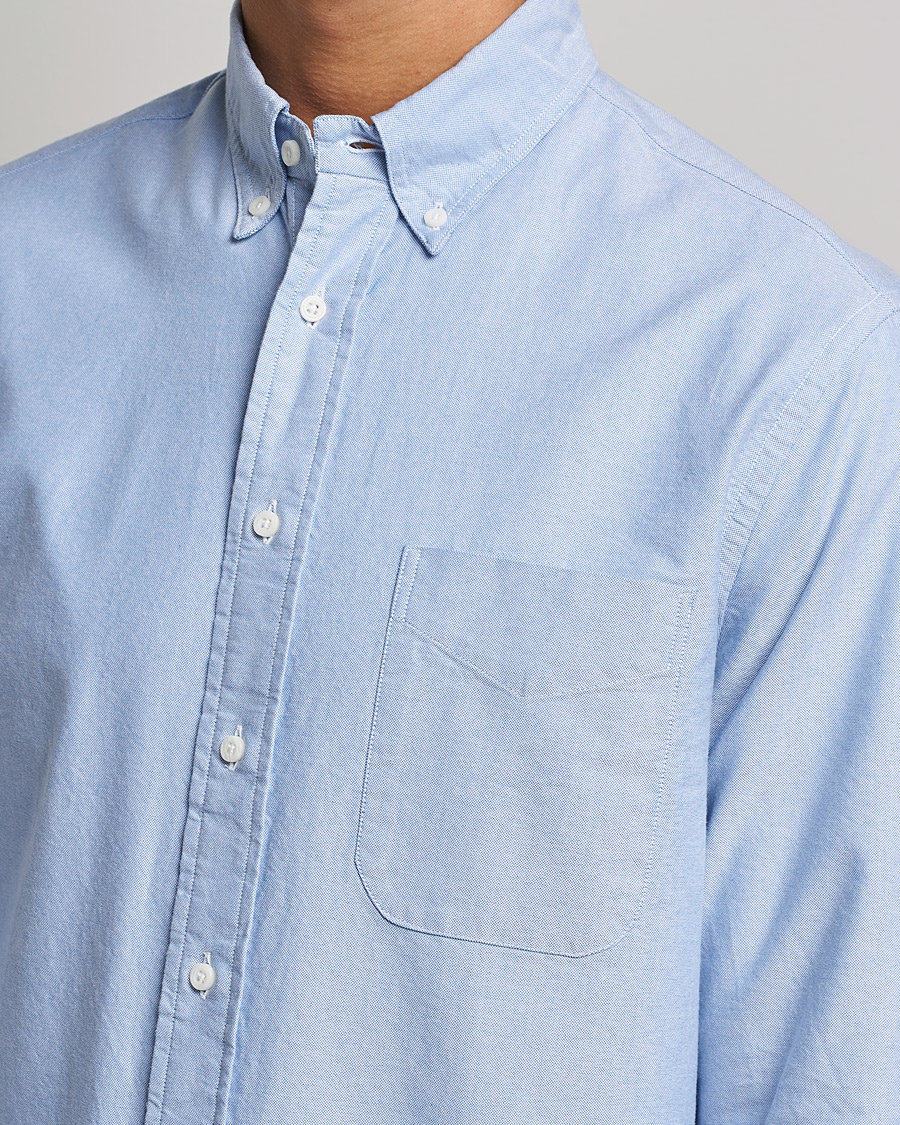 Herr | Skjortor | Gitman Vintage | Button Down Oxford Shirt Light Blue
