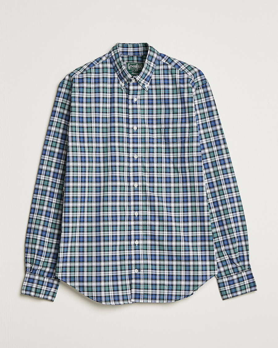 Herr | Skjortor | Gitman Vintage | Button Down Poplin Shirt Daywatch Check