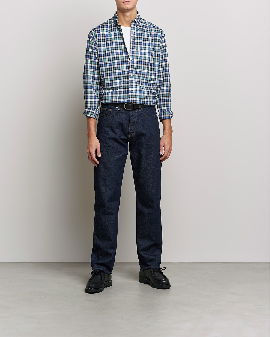 Herr | Skjortor | Gitman Vintage | Button Down Poplin Shirt Daywatch Check